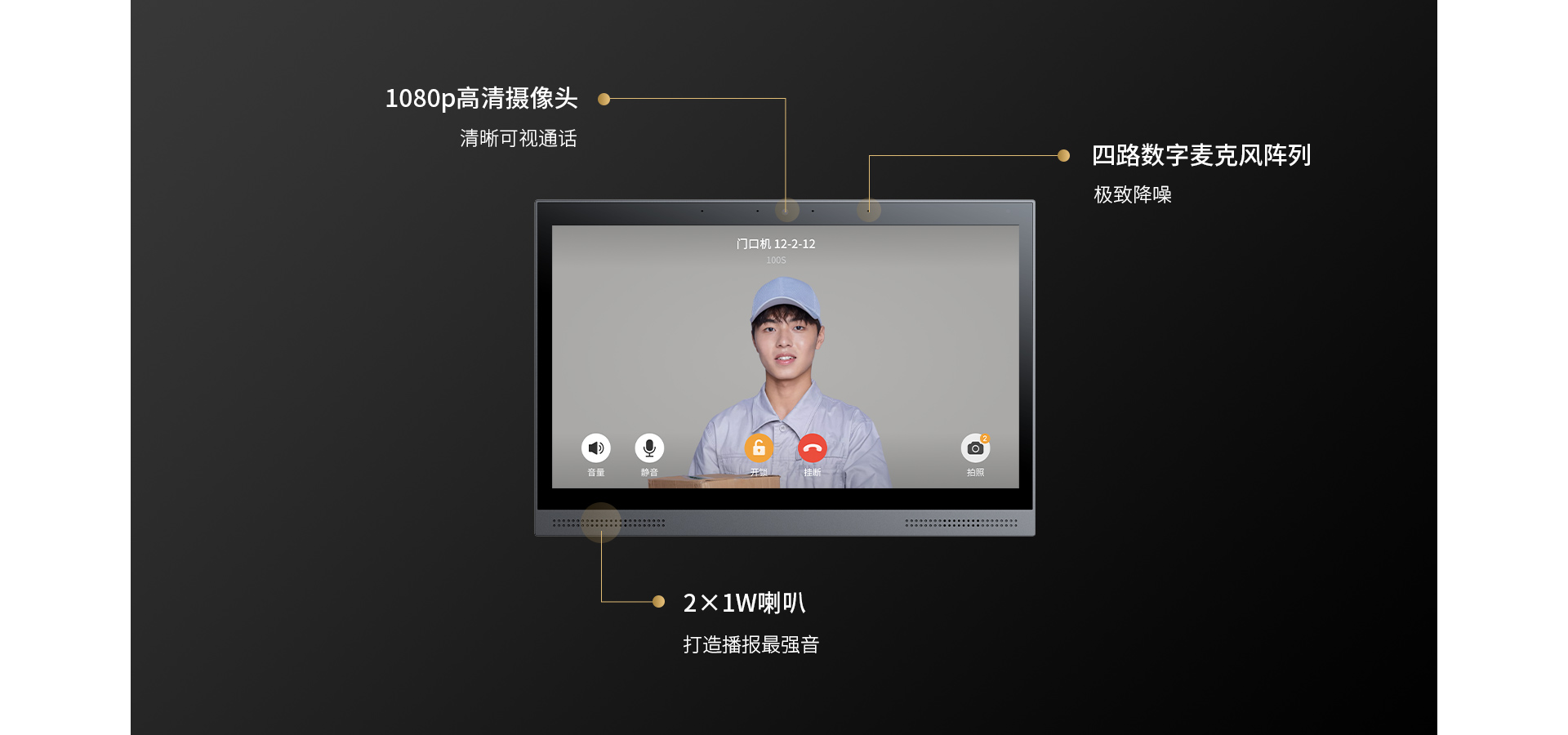 SIP全高清可視對(duì)講，標(biāo)準(zhǔn)互通